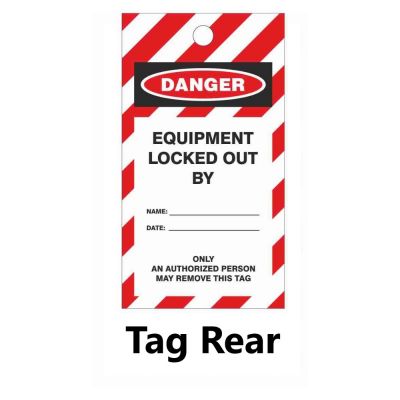 Danger Do Not Start Lockout Tagout Tags #2